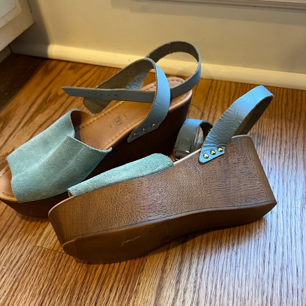 Seychelles Forward Platform Ankle Strap Sandal (W… - image 4